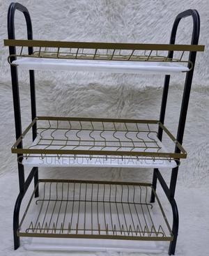 Executive 3 Tier High Quality Carbon Steel Dish Rack - thumbnail 2