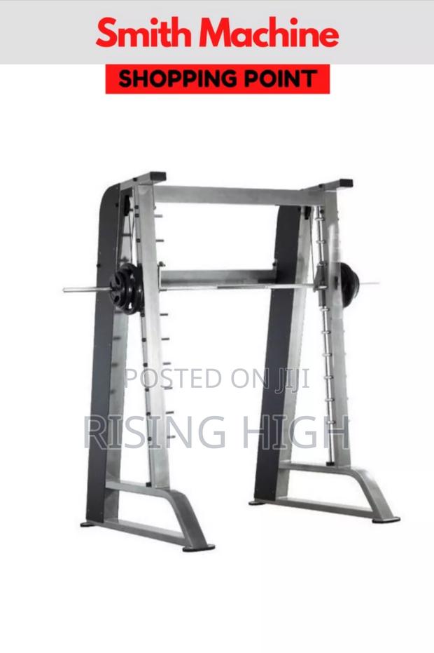 Premium Steel Smith Machine – Safe Smooth Operation - main view