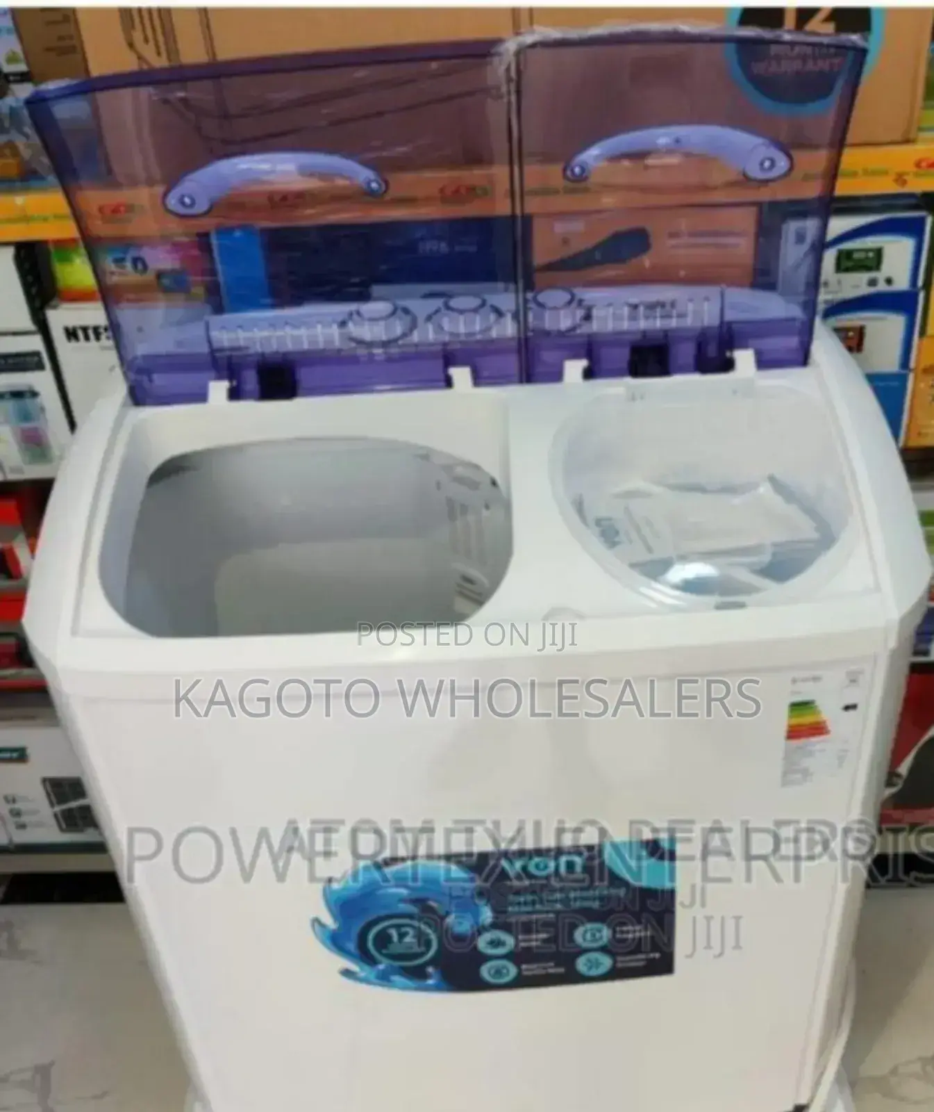 Twin Tab Washing Machine× 10kgs . Von
