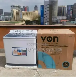 Double Tab Washing Machine. Von 13kgs