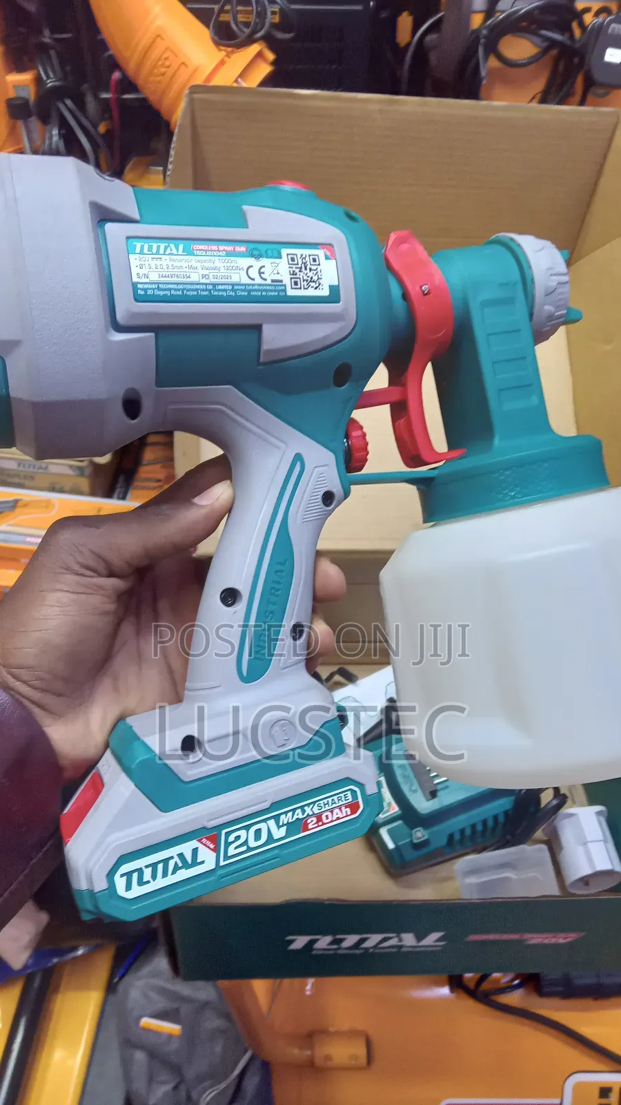 Total Cordless Spray Gun 20v
