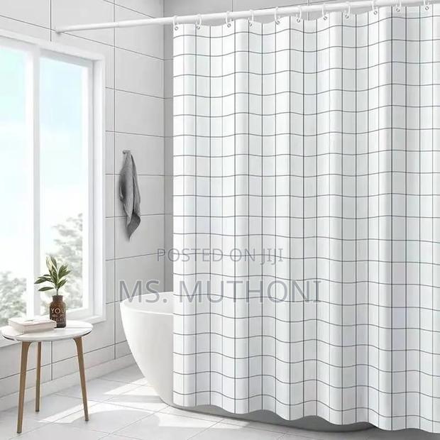 Beautiful PVC Shower Curtain 180*200cms - thumbnail 3