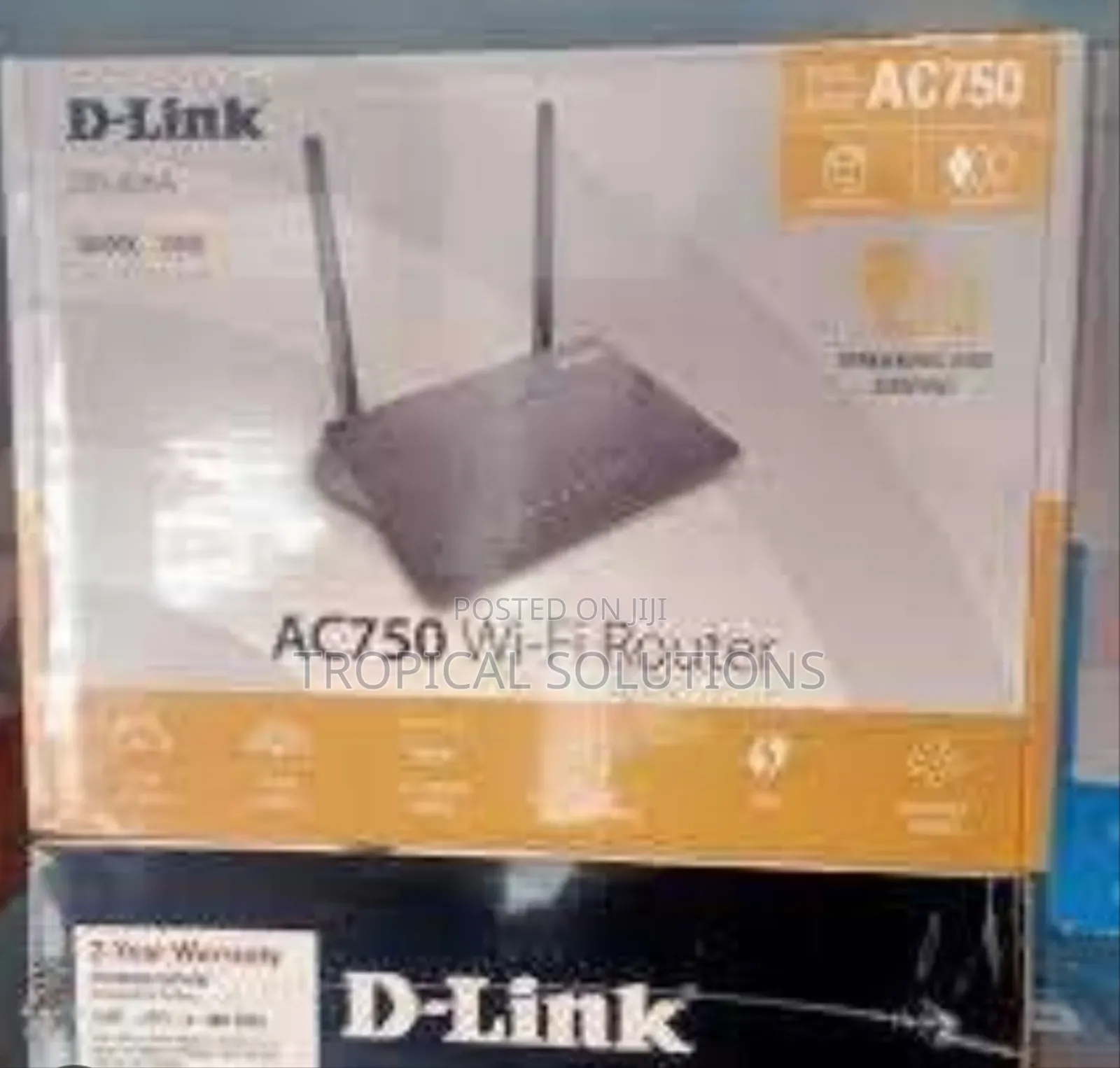 D-Link Ac750 Dual Band Wifi 5 Router Dir-806a