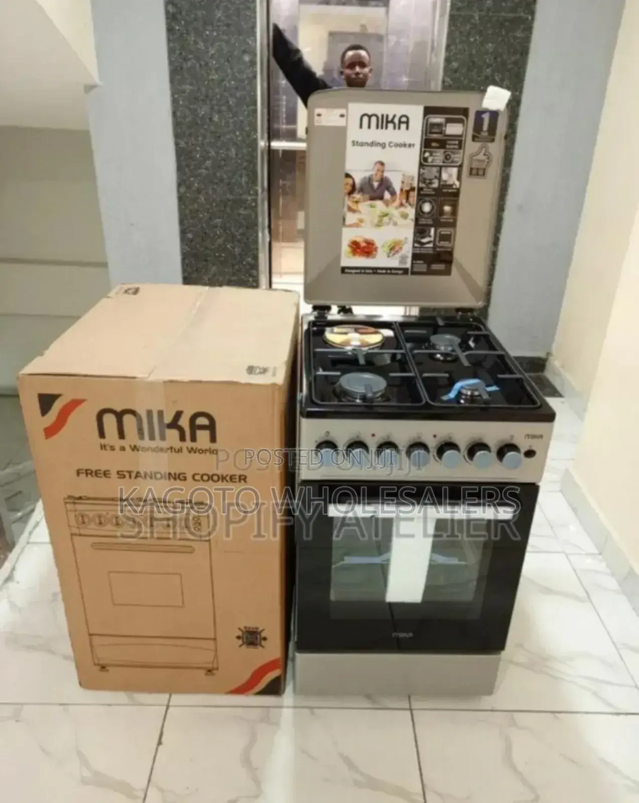 Mka 60by60 Standing Cooker. Electric Oven