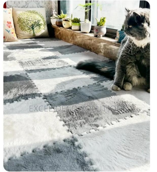 Anti-Fatigue Interlocking Mat – Perfect for Standing Work - main view