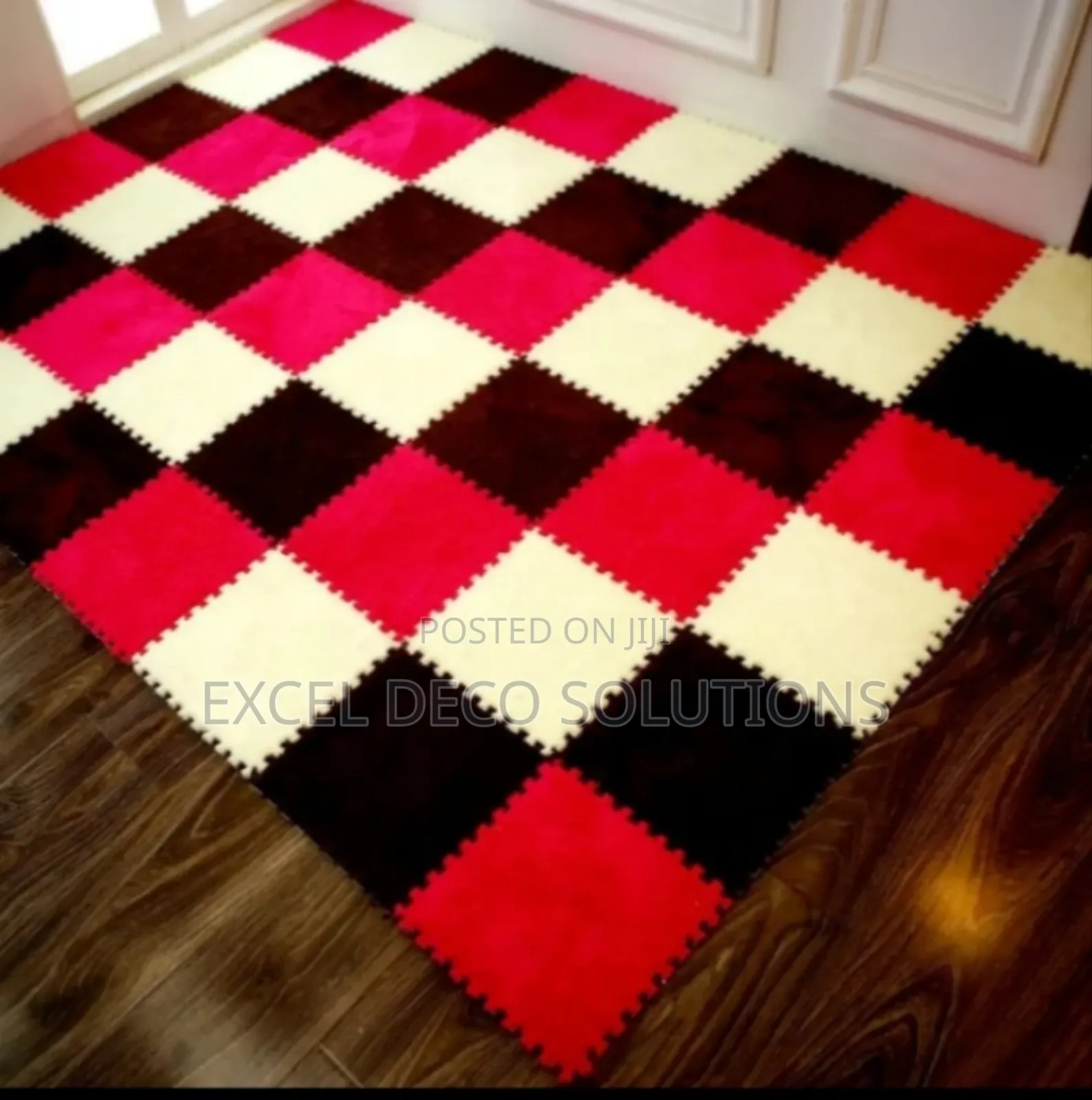Stylish Black Grey Interlocking Mats – Modern Look