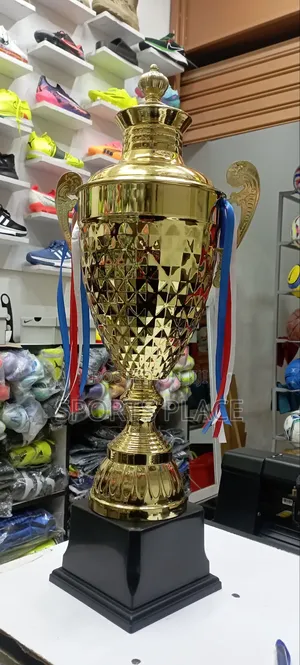 Giant Gold Trophy Cup for Competition and Tournaments