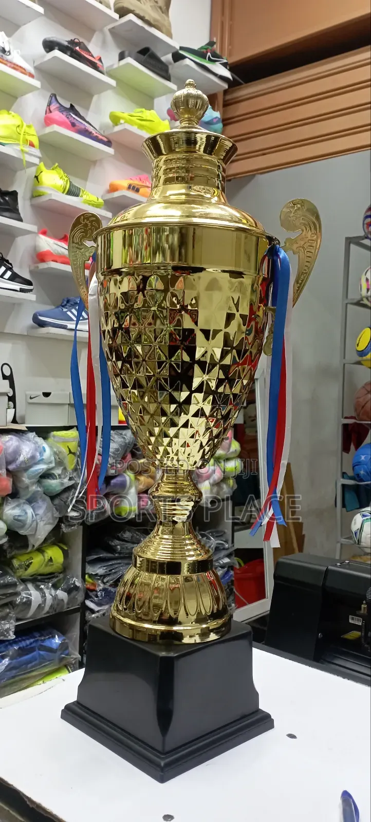 Giant Gold Trophy Cup for Competition and Tournaments