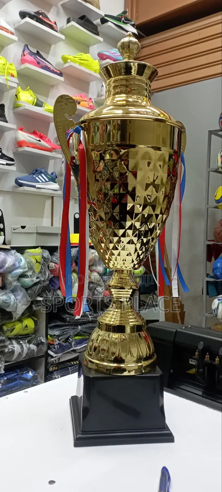Giant Gold Trophy Cup for Competition and Tournaments