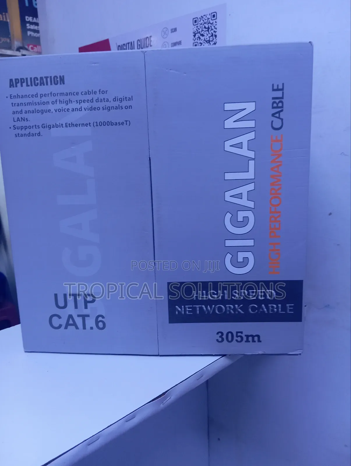 Gigalan Cat 6 Cable 305m Network Cable