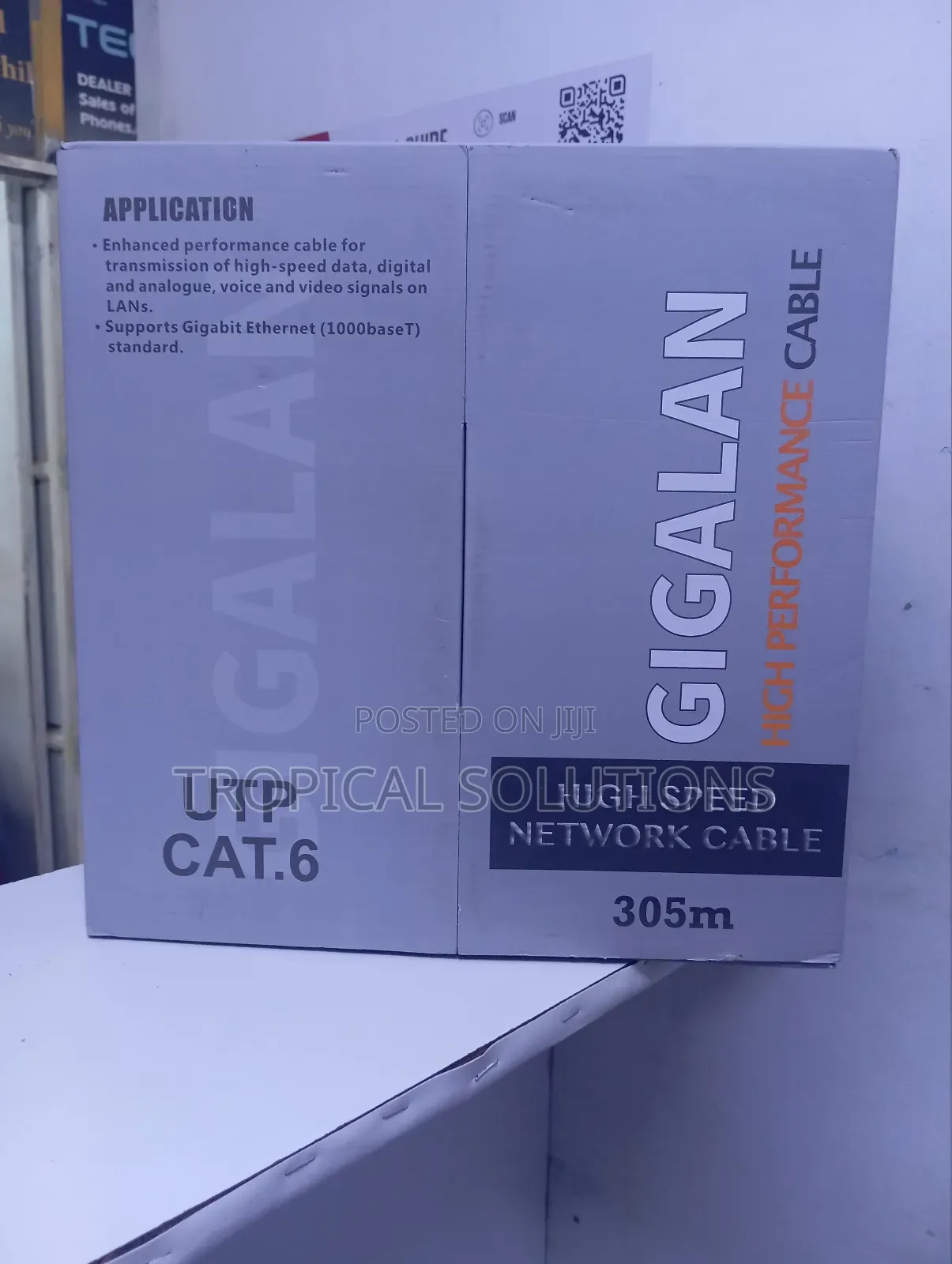Gigalan Cat 6 Cable 305m Network Cable