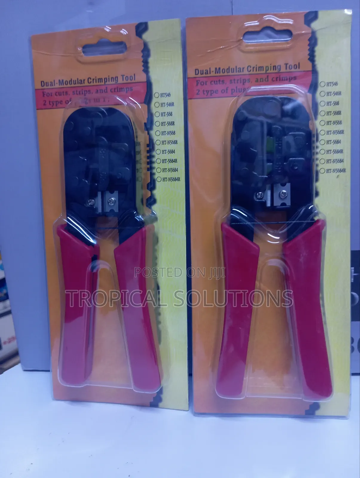 Climping Tool for Ethernet Cable