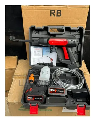 A*Heavy Duty Car Wash Gun Machine 2 148v Lithium Batteries