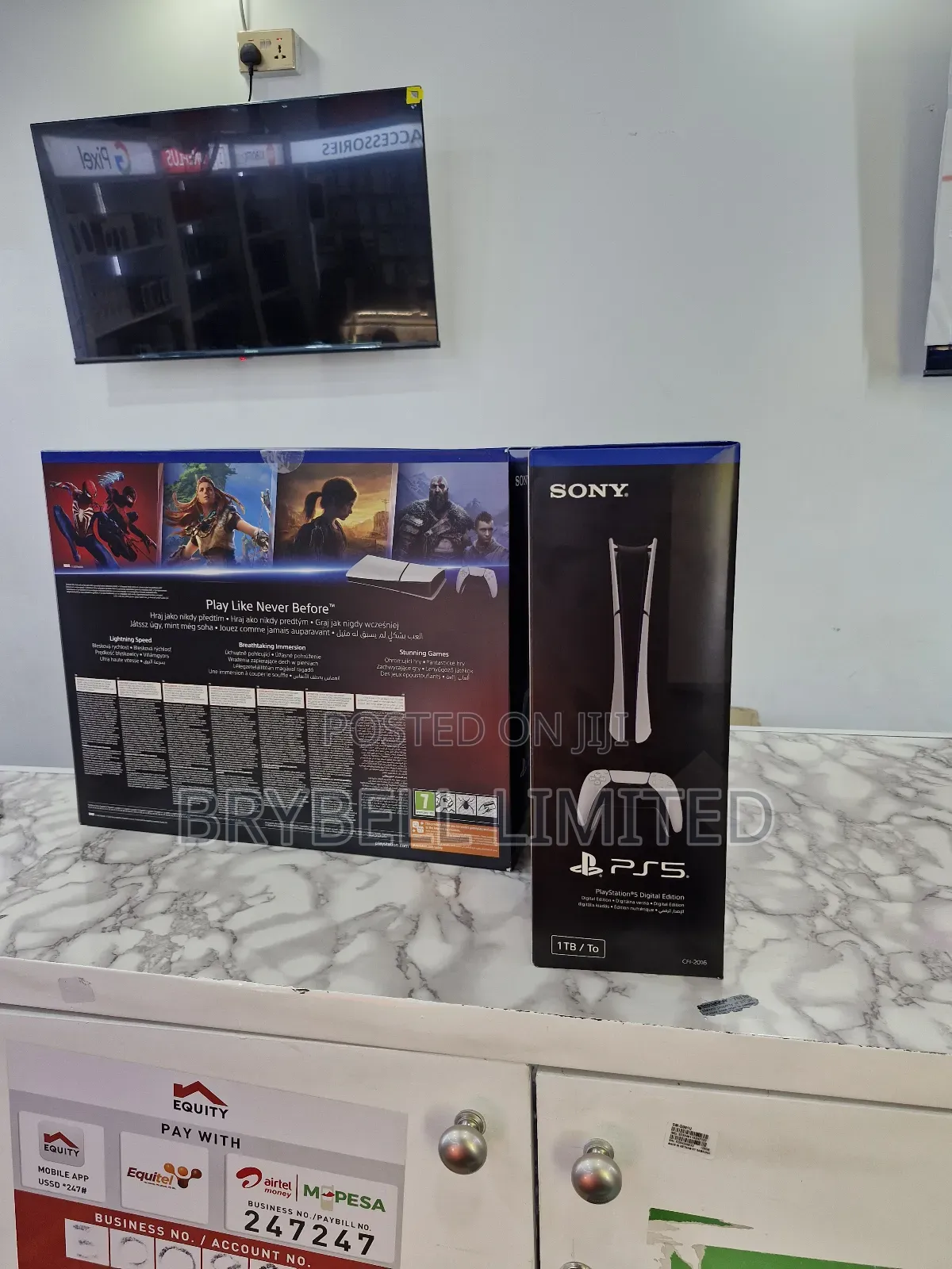 Brand New Sony Playstation 5 Digital Edition, 1 Tb