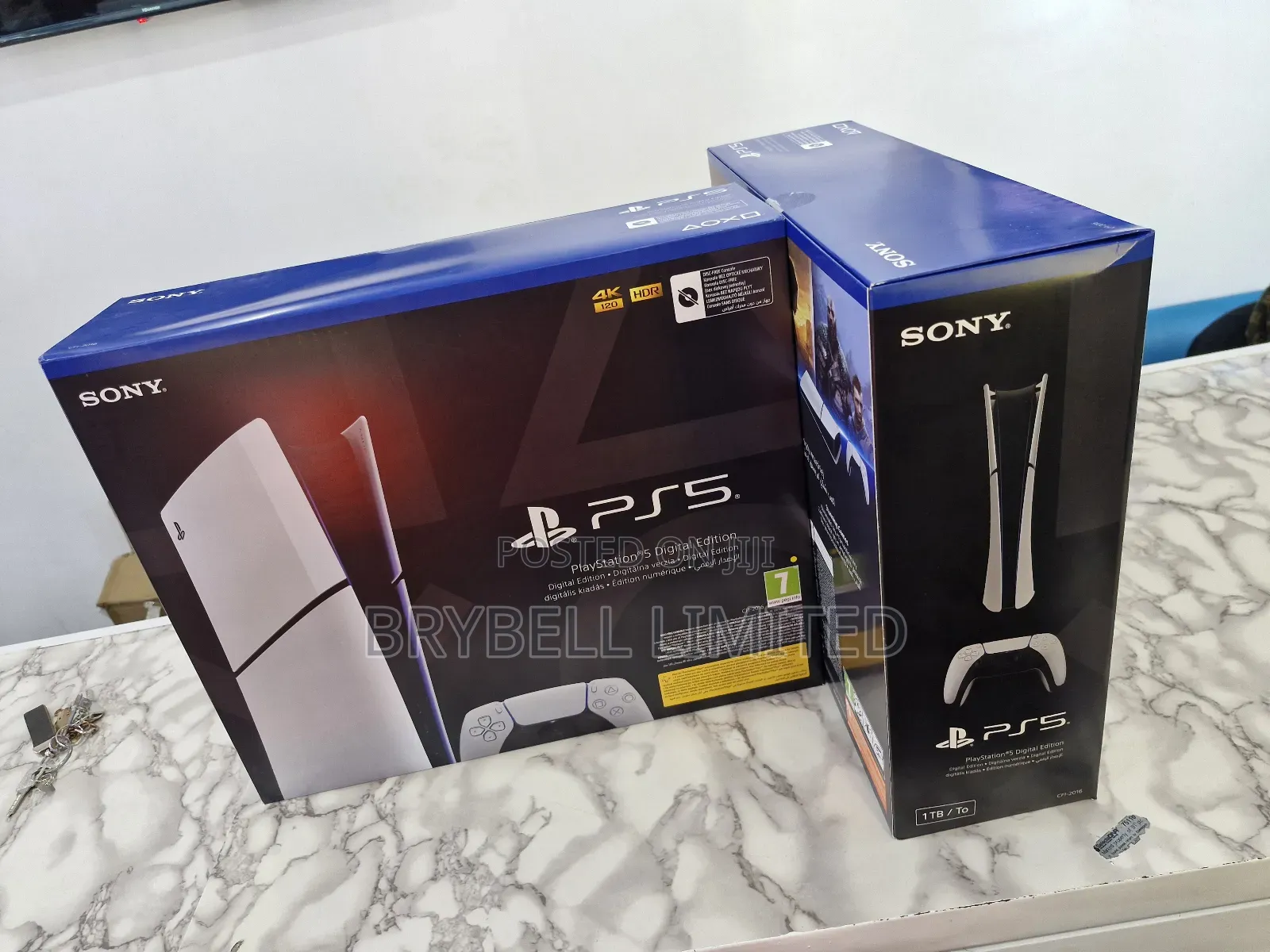 Brand New Sony Playstation 5 Digital Edition, 1 Tb