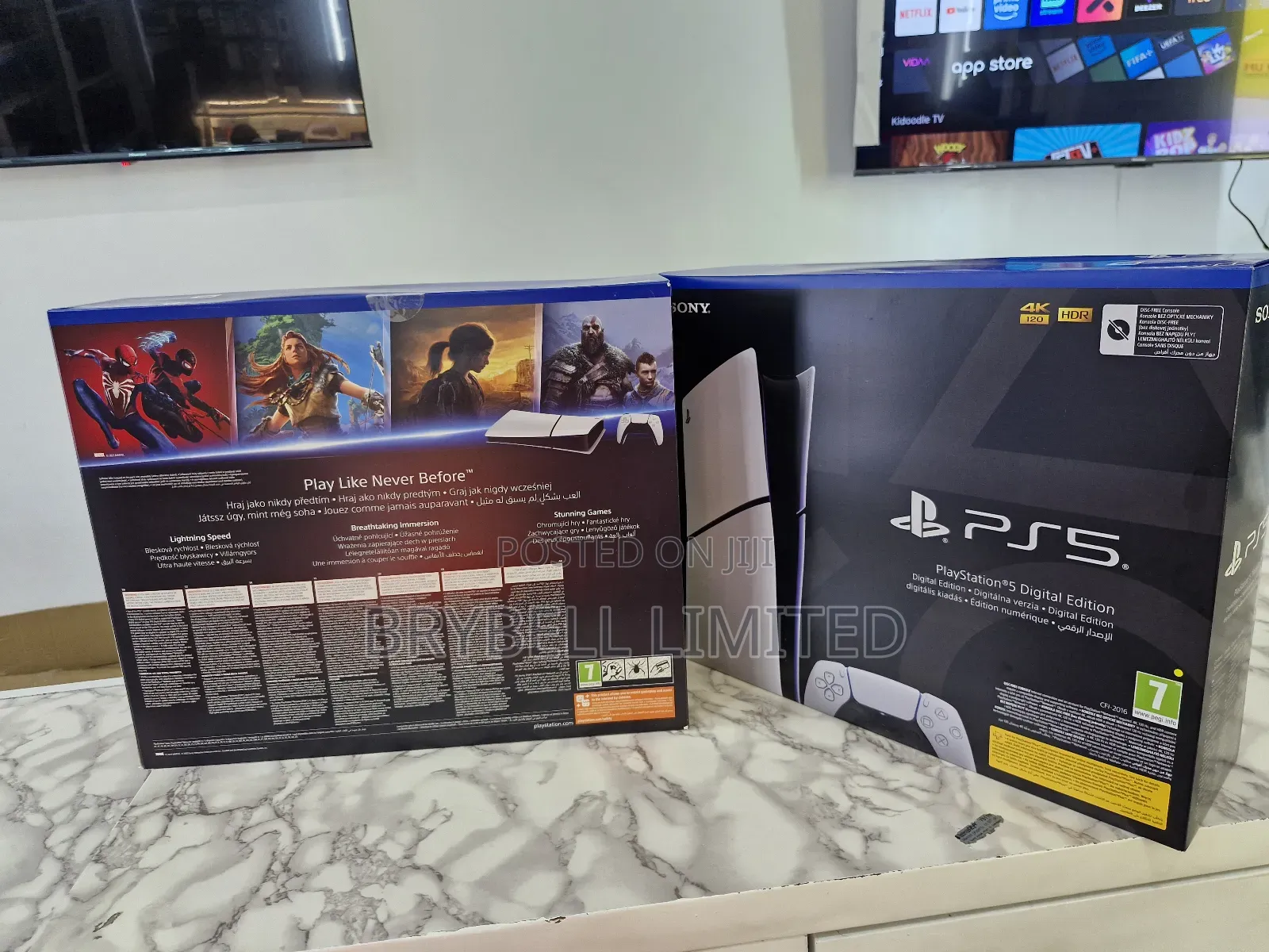 Brand New Sony Playstation 5 Digital Edition, 1 Tb