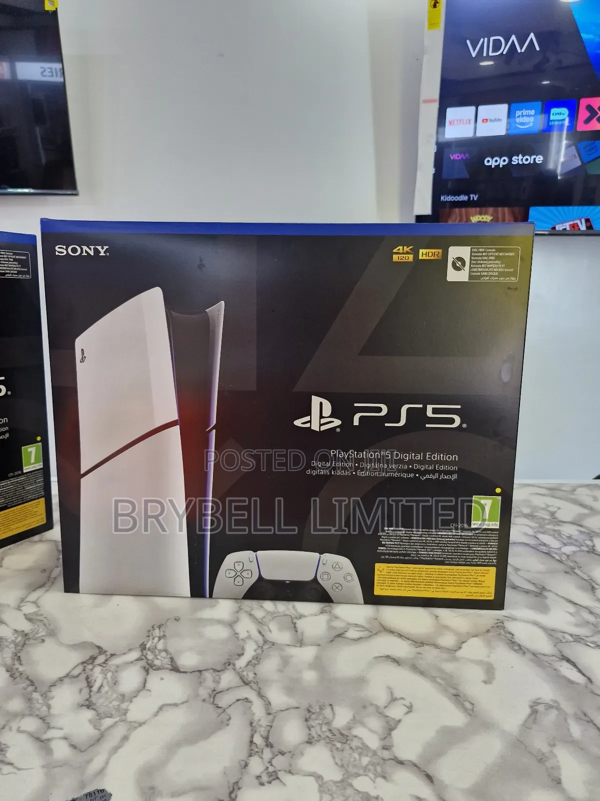 Brand New Sony Playstation 5 Digital Edition, 1 Tb