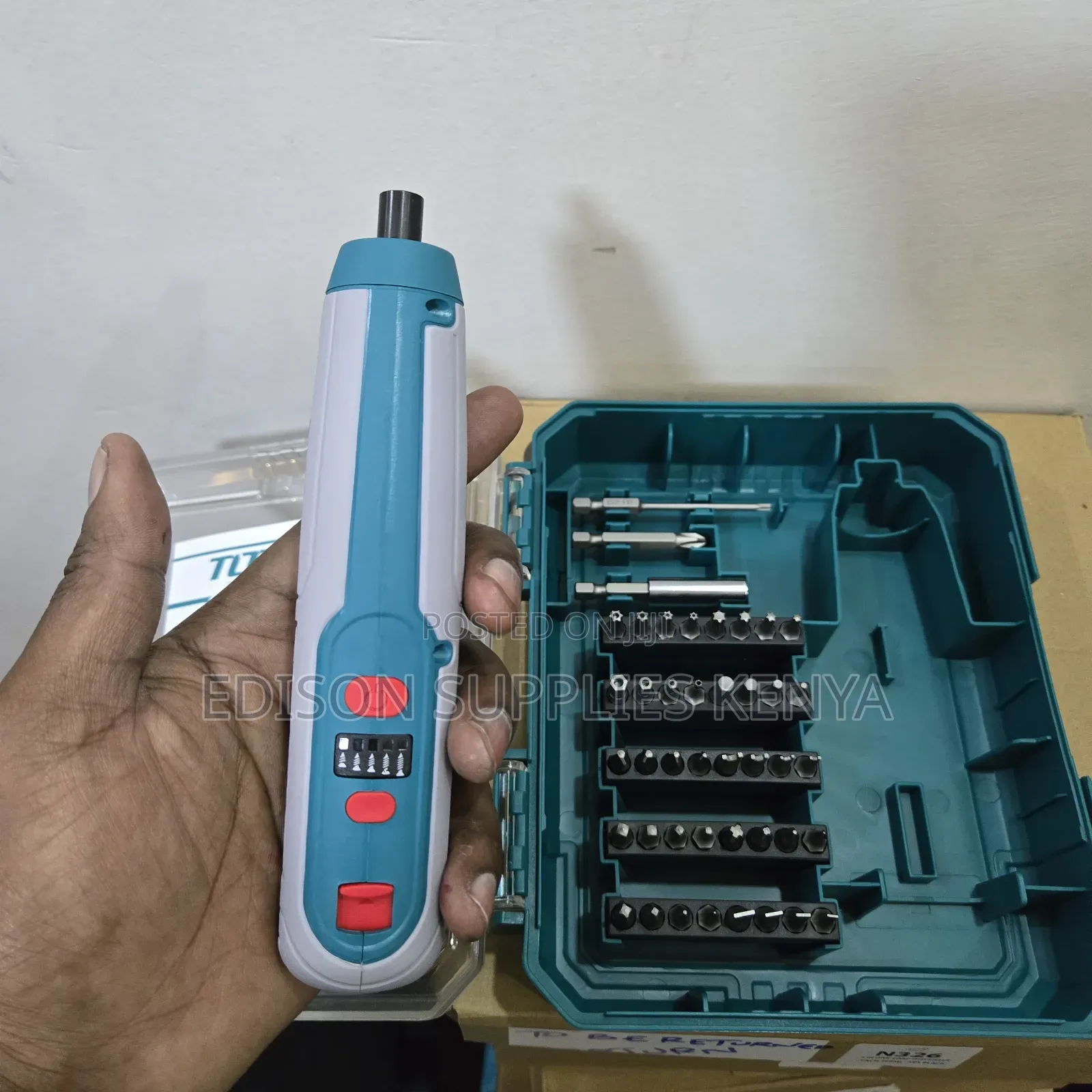 Cordless Screwdrivers Total 43pcs Bits Lithium-ion 4v 5n.M