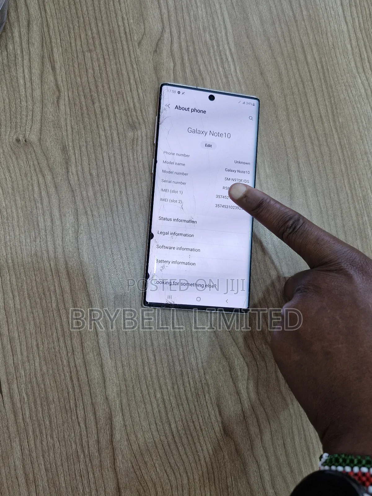Samsung Galaxy Note 10 5G 256 GB White