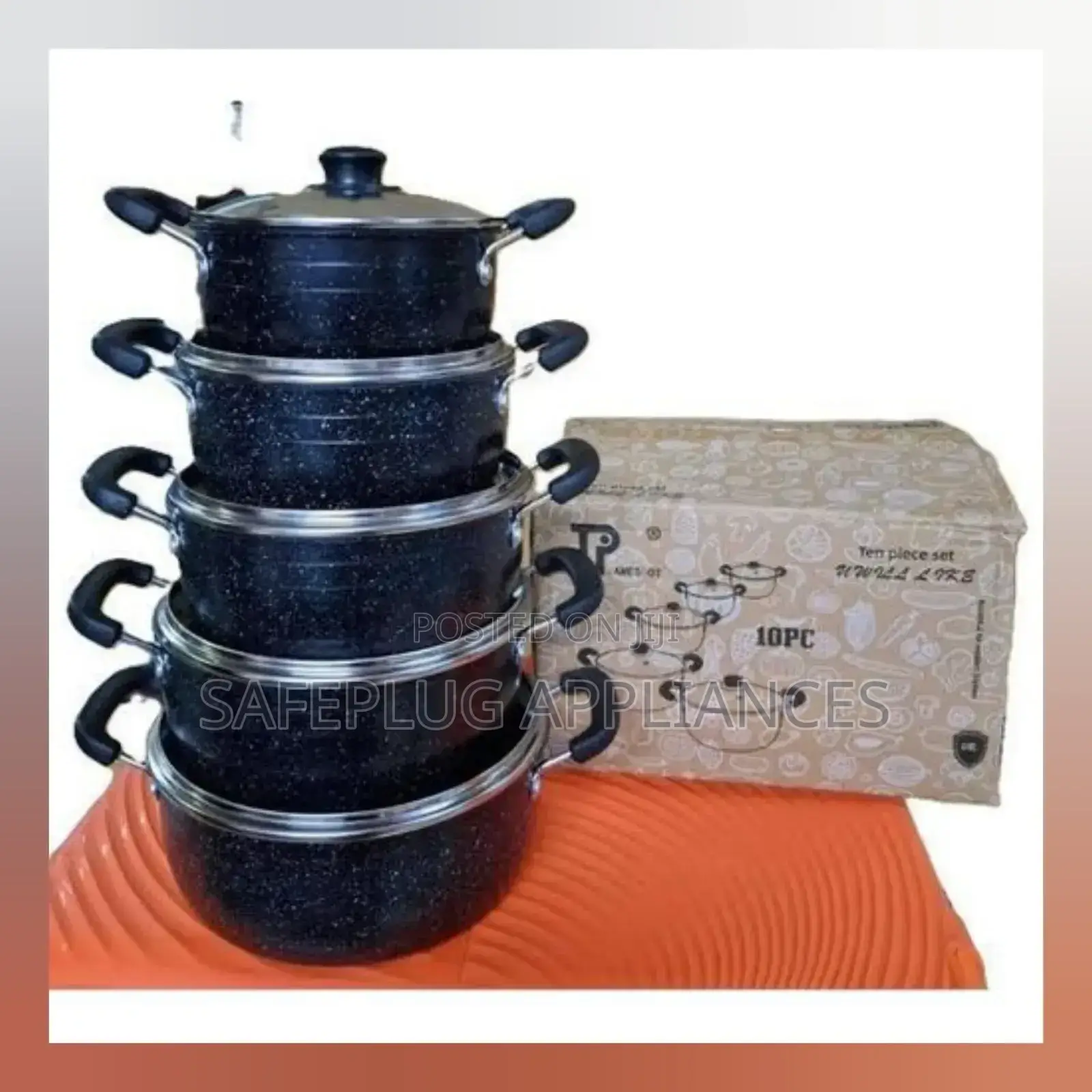 Jamespot Non-Stick Cooking Serving Pots/Sufuria