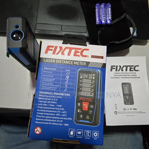 Laser Distance Meter 100m Fixtec Laser Range Finder 100metre - thumbnail 5