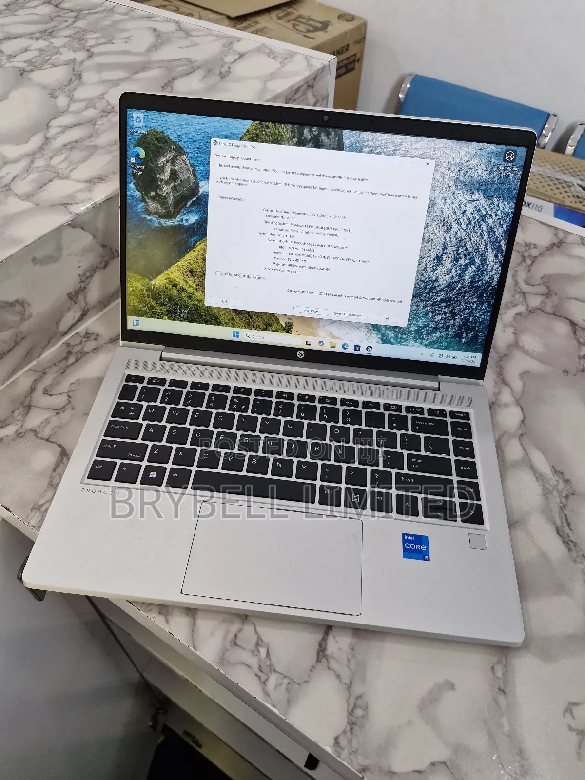 Laptop HP ProBook 440 G10 8GB Intel Core I5 SSD 512GB