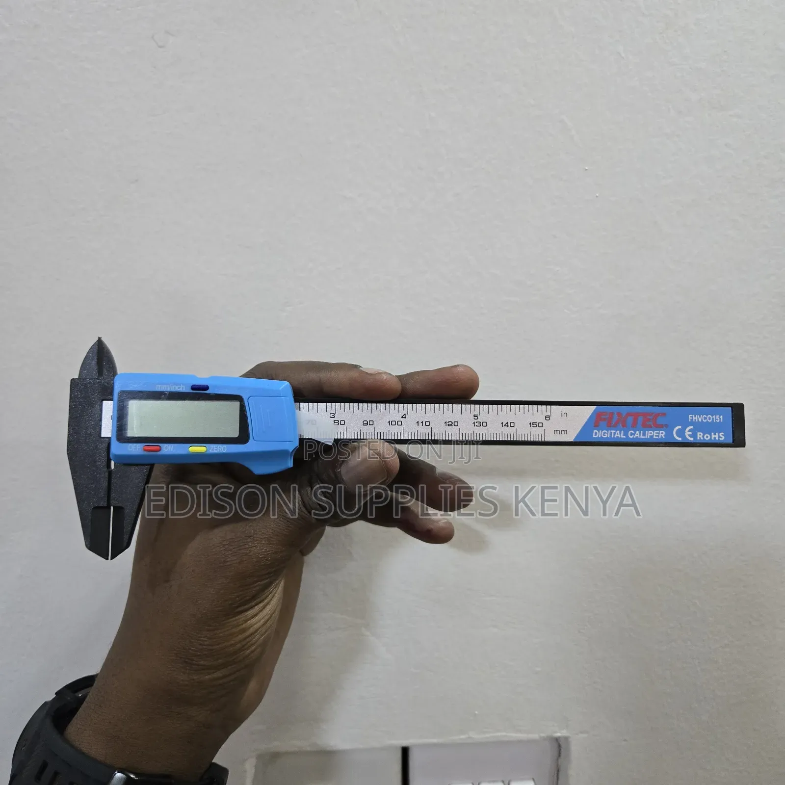 Digital Vernier Caliper Fixtec 150mm 6" Inch Digital Display