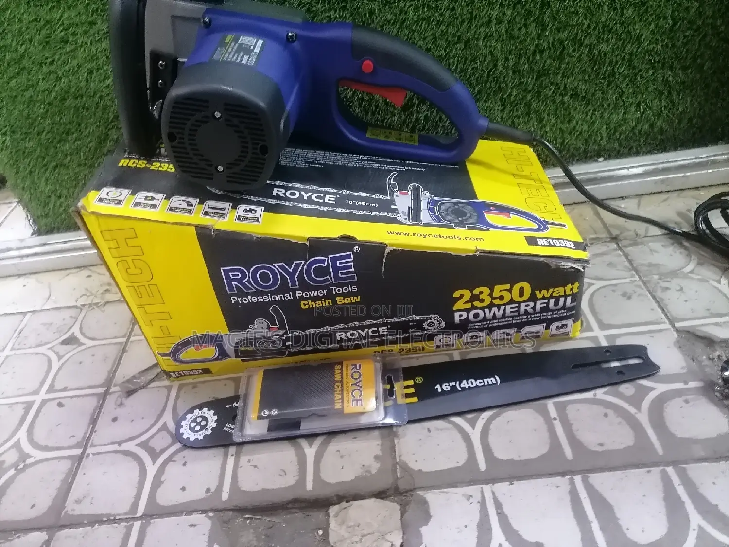 Highly Appreciated 2350w Royce Chain Saw