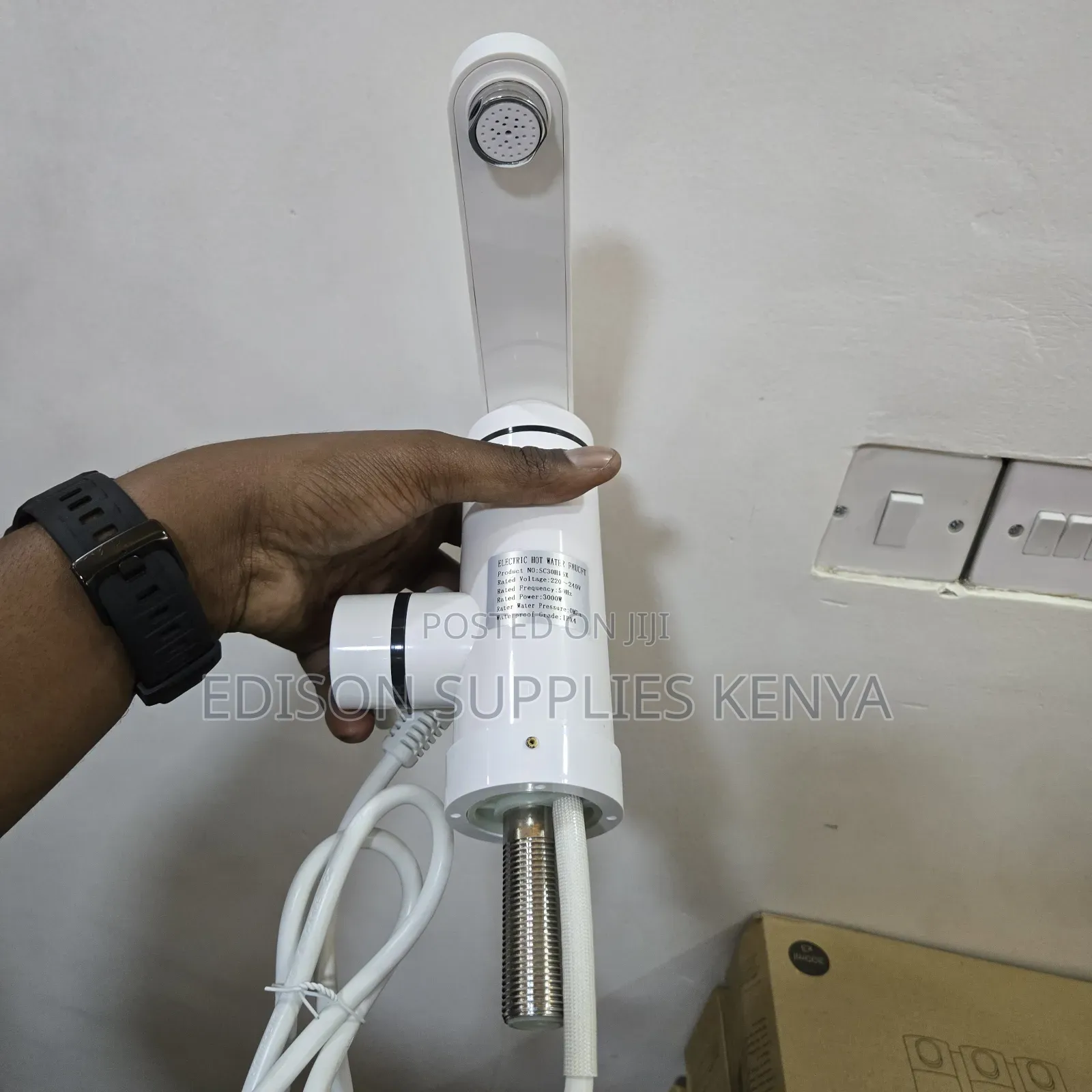 Electric Instant Heater Tap Wash Basin Hot Water Faucet