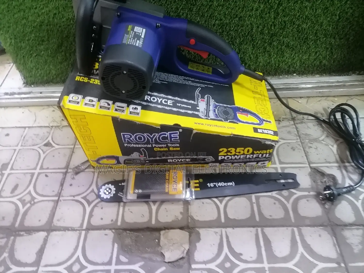 Well Performing 2350w Royce Chain Saw