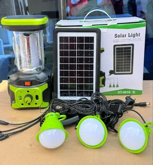 *Dat Solar Light Dt 9016 With 3 Bulb