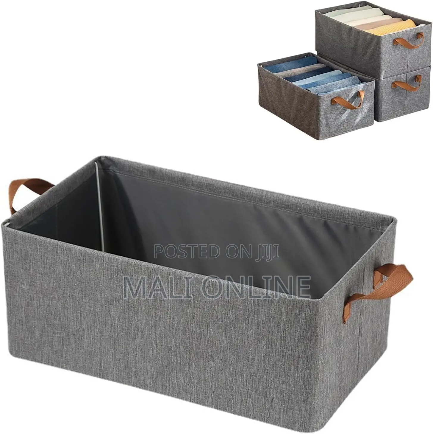 Collapsible Clothes Organizer For Closet Foldable Storagebox