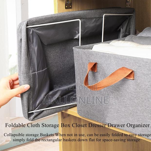 Collapsible Clothes Organizer For Closet Foldable Storagebox - thumbnail 10