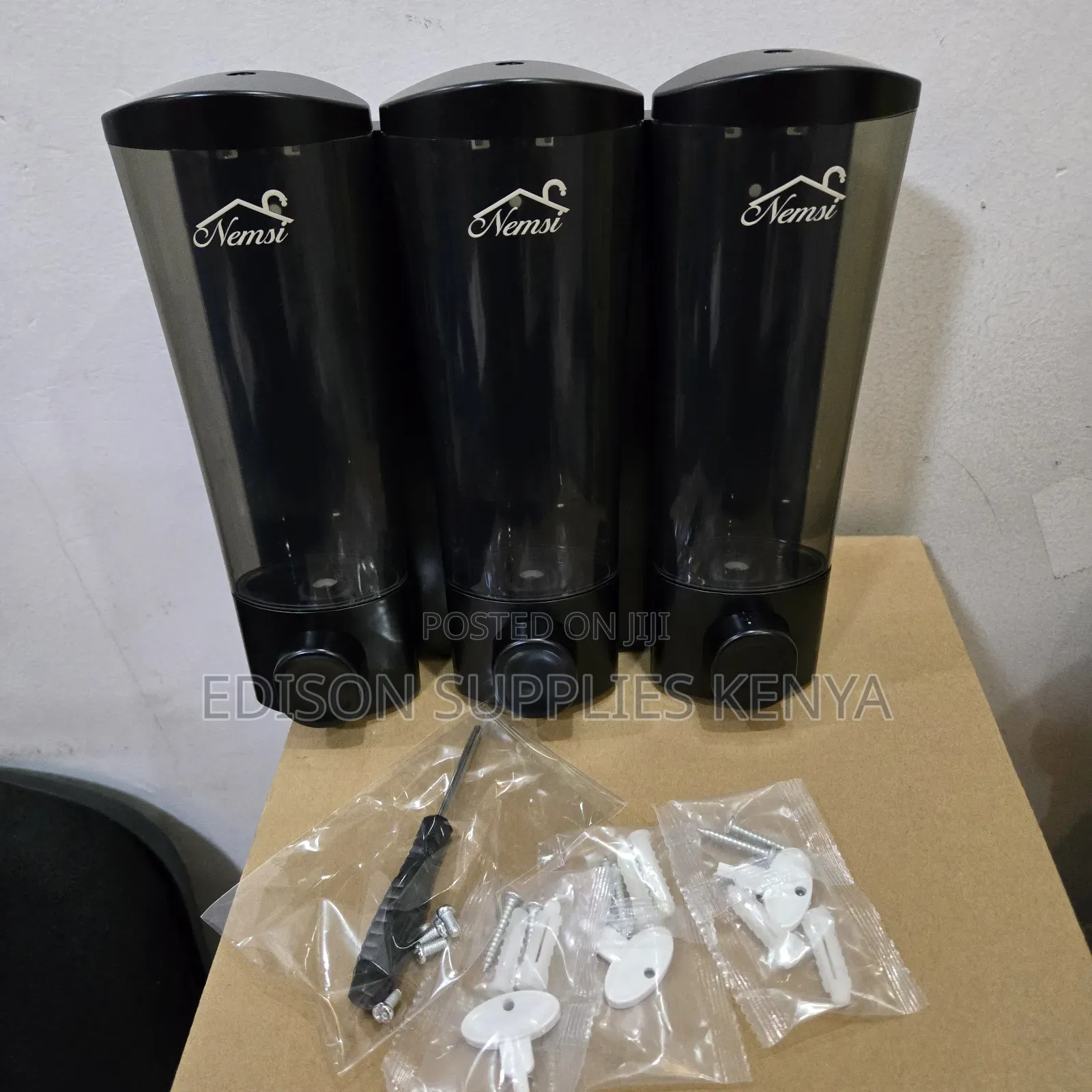 3 in 1 Soap Dispenser 300ml Each Soap Lotion Shampoo Bottles