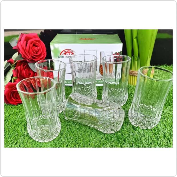 6pcs Long Diamond Glasses - main view