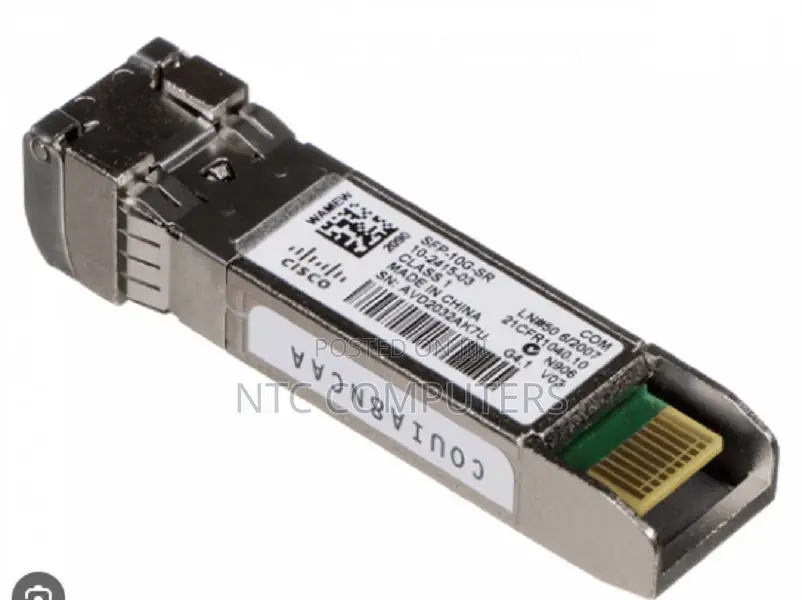 Cisco SFP-10g-Sr, 10gbase-Sr SFP Module, Up to 400m