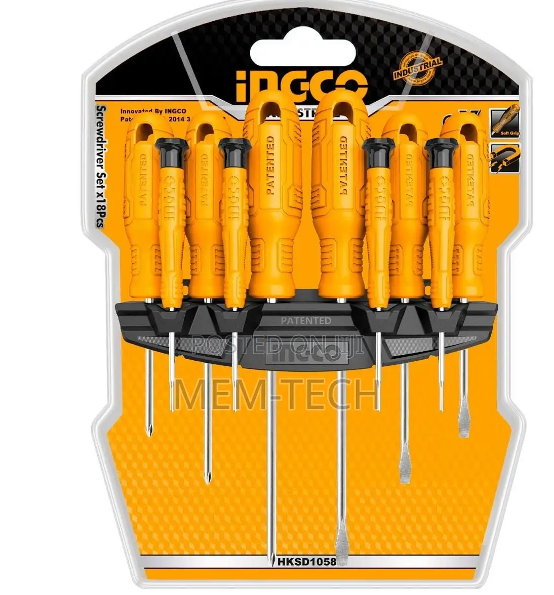 Ingco 10 PCS Screwdriver and Precision Screwdriver Set