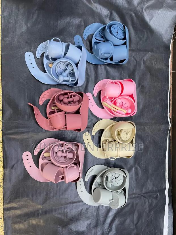 Silicon Baby Feeding Set - main view