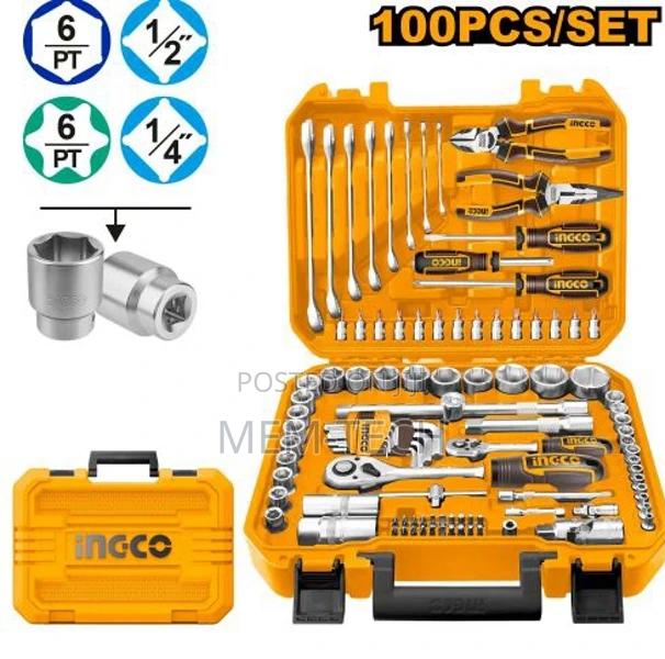 Ingco Quality 100 PCS Tools Set - main view