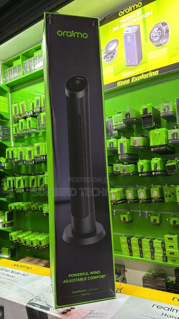 Oraimo Cyber Storm Otf-201a Tower Fan - main view