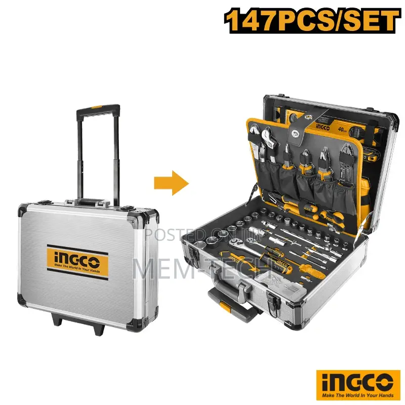Ingco 147 PCS Hand Tools Set Hkthp21471