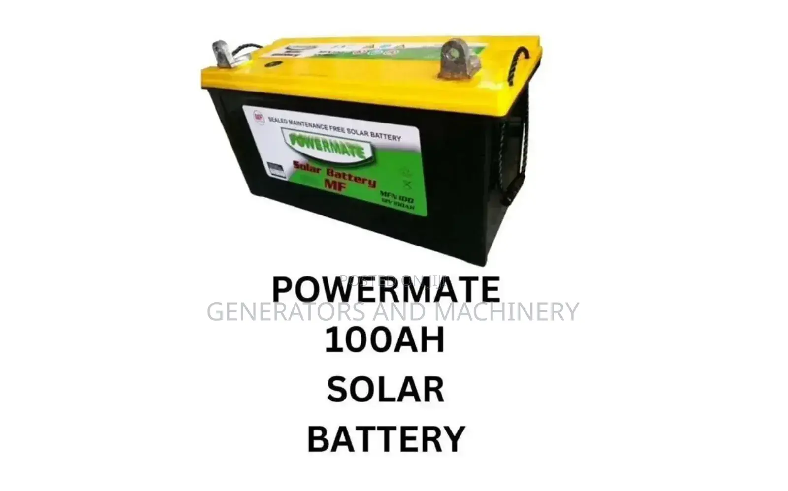 Powermate 100ah Battery