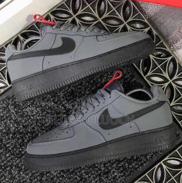 Airforce 1 Anthracite Grey Black - thumbnail 2