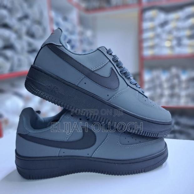 Airforce 1 Anthracite Grey Black - thumbnail 5