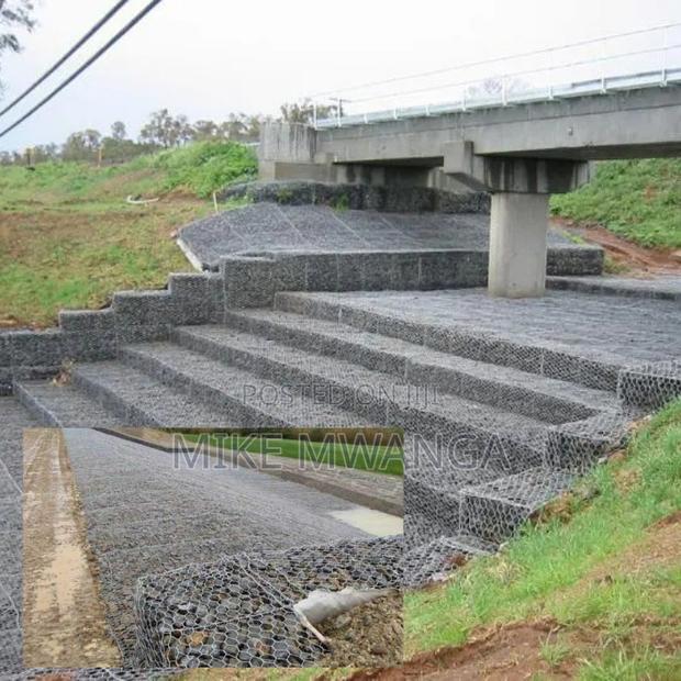 Galvanized Welded Gabion Mattresses