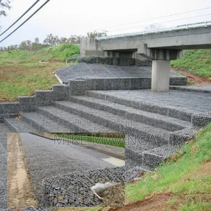 Galvanized Welded Gabion Mattresses