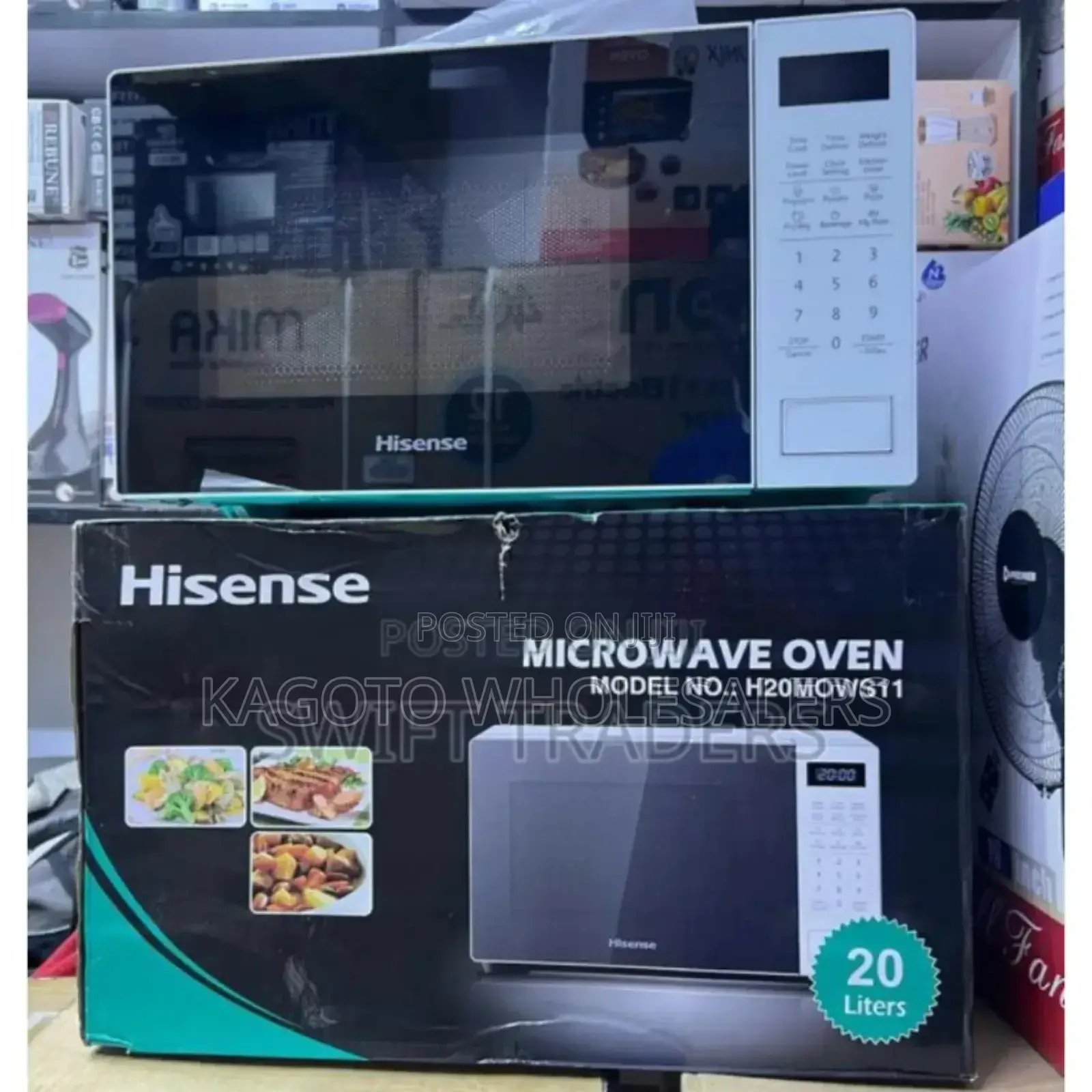 White Brand New 20l ** Hisense Microwave