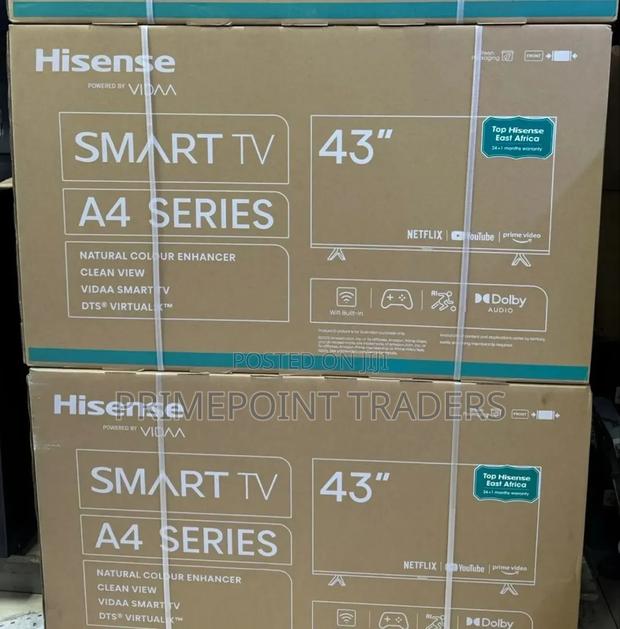 Smart Vidda Hisense 43" Smart Tv - A4 Series - thumbnail 2
