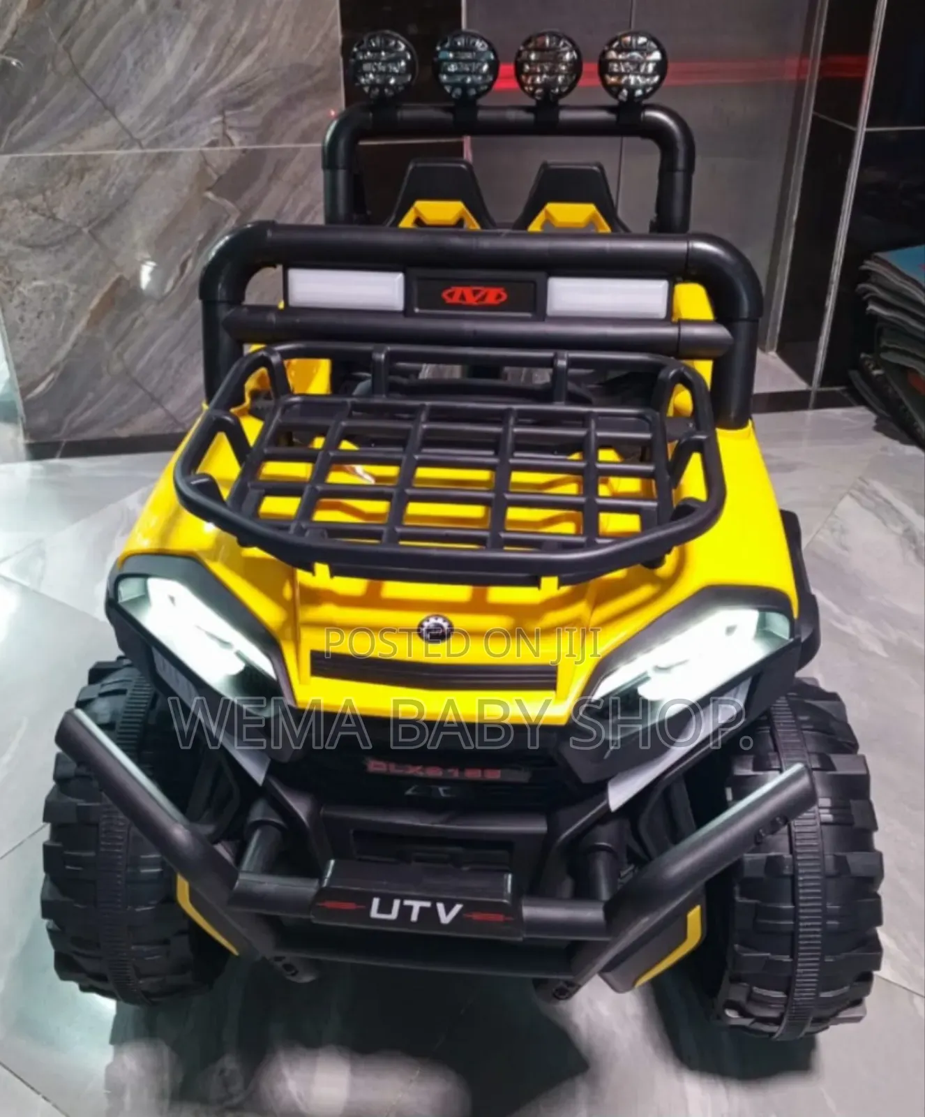 4x4 Jeep Wrangler Kid Rechargeable Electric Ride on Truck