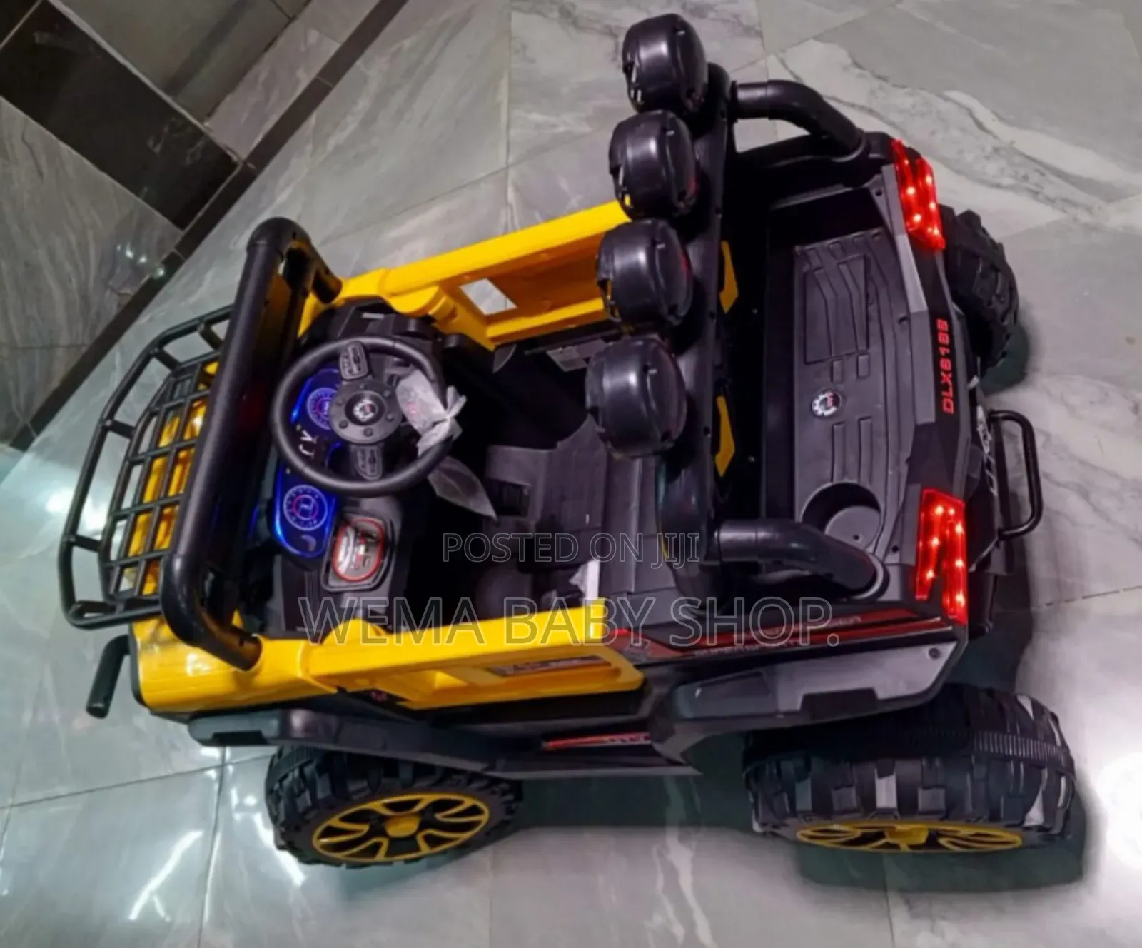 4x4 Jeep Wrangler Kid Rechargeable Electric Ride on Truck